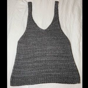 crocheted tank top